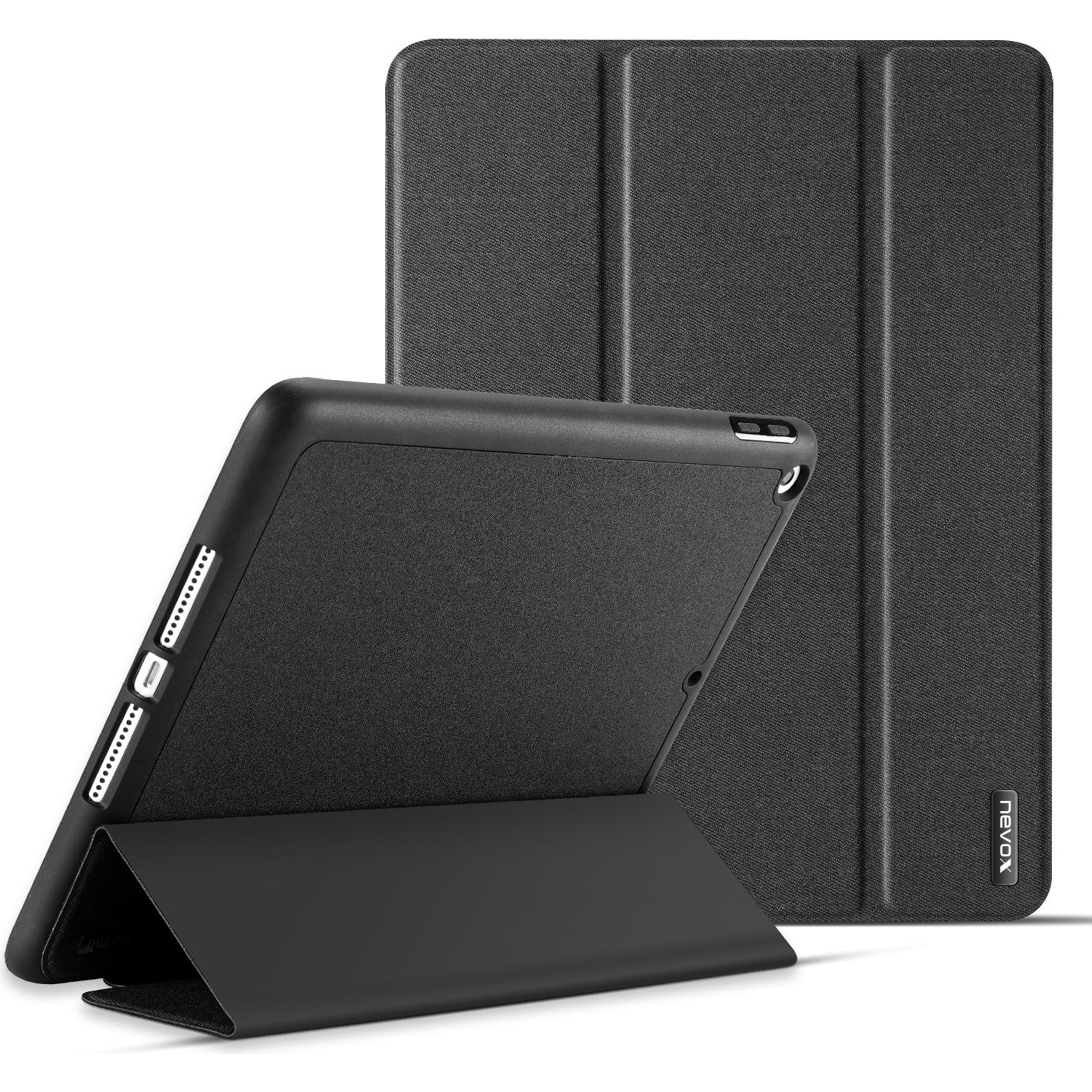 Nevox Vario Series (iPad 2019 (7. Gen), iPad 2020 (8. Gen), iPad 2021 (9. Gen)), Tablet Hülle, Grau