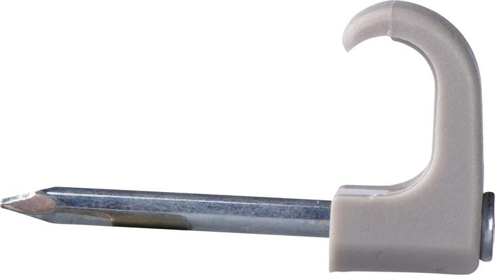 Produktbild Schneider Electric Clips oval 4x6mm natur søm 20mm - (100 stk.)