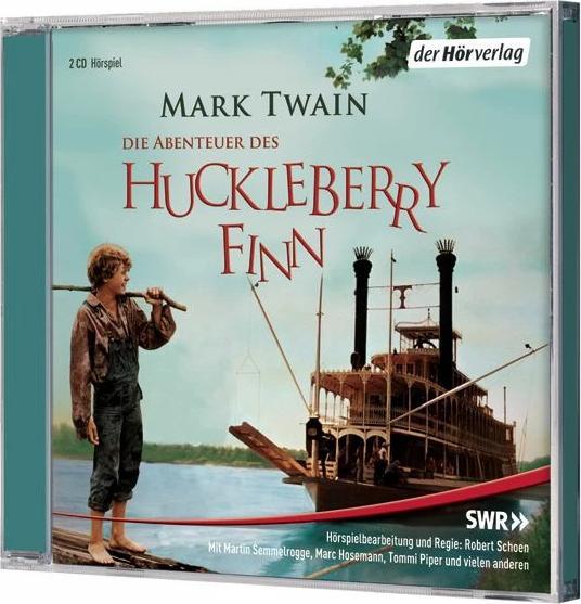 Actual product image The Adventures of Huckleberry Finn (Mark Twain, Thomas Piper, Martin Semmelrogge, Sybil Countess Schönfeldt, German)