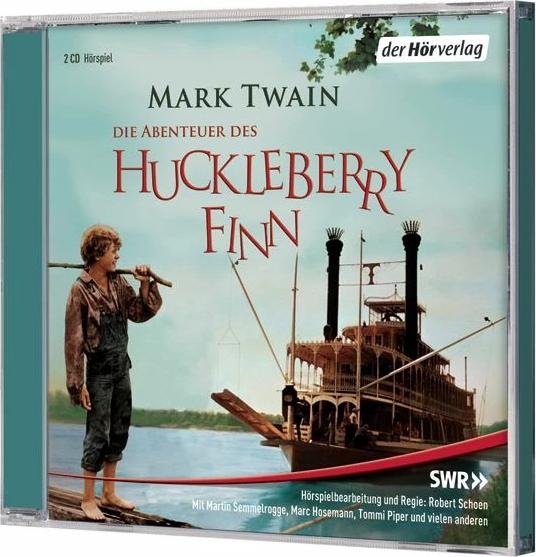 Produktbild Die Abenteuer des Huckleberry Finn (Mark Twain, Thomas Piper, Martin Semmelrogge, Sybil Gräfin Schönfeldt, Deutsch)