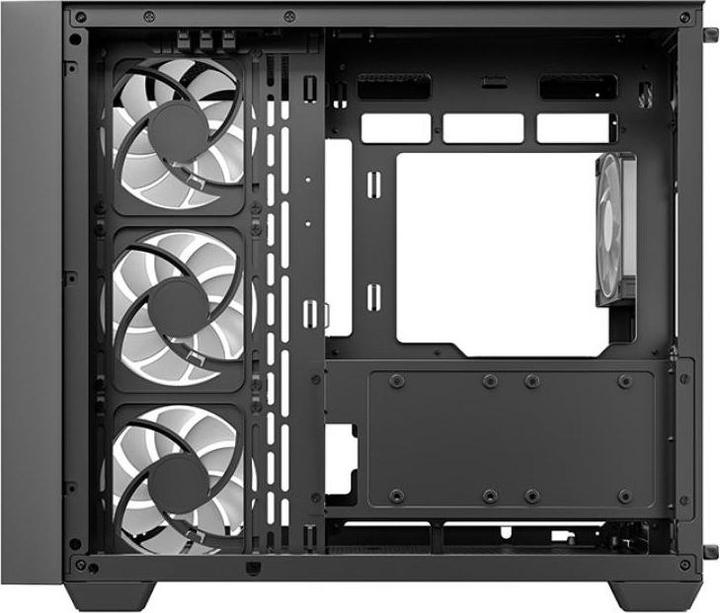 Produktbild Deepcool " CG530U 4F ATX Panoramaglas 4x ARGB black" (ATX, ITX, mATX)