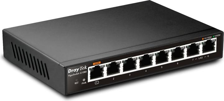 Immagine prodotto Draytek Interruttore VigorSwitch G1080 8 porte (8 Porti)