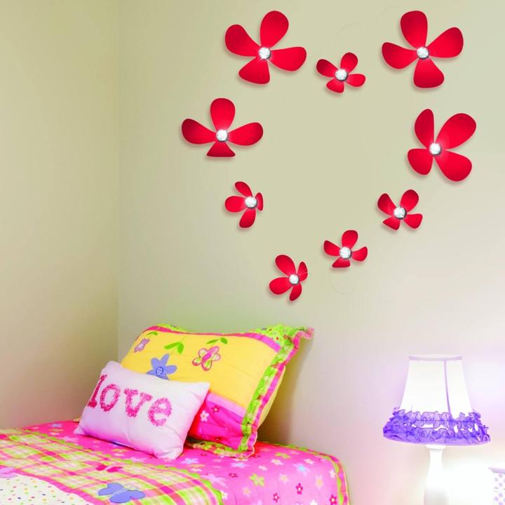 Actual product image Walplus flowers (85.5 x 85.5 cm)
