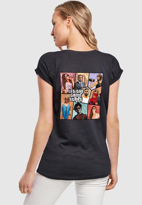 Immagine prodotto Merchcode Maglietta da donna con spalla estesa Grand Collage - 117919 (L)