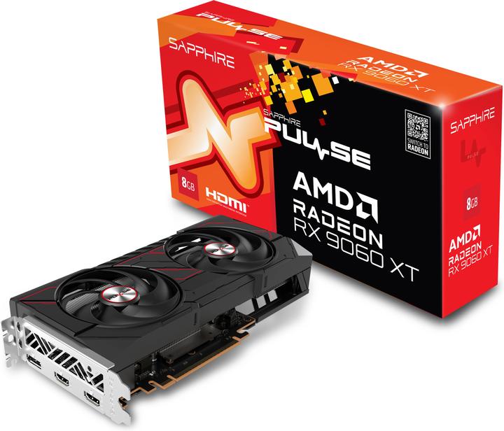 Produktbild Sapphire Pulse Radeon RX 9060 XT (8 GB)