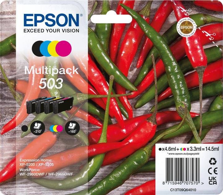Epson Ink/503 502 Binoculars CMYK (C, FC, M, Y)