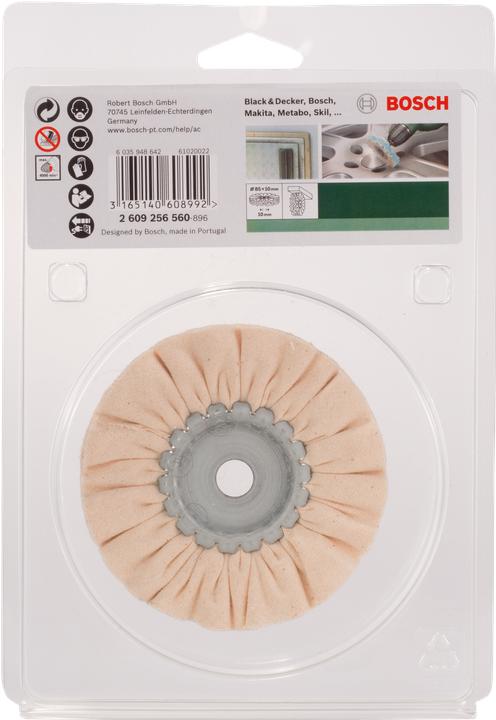Produktbild Bosch Zubehör Schwabbelscheibe 85 x 10 x 10 mm