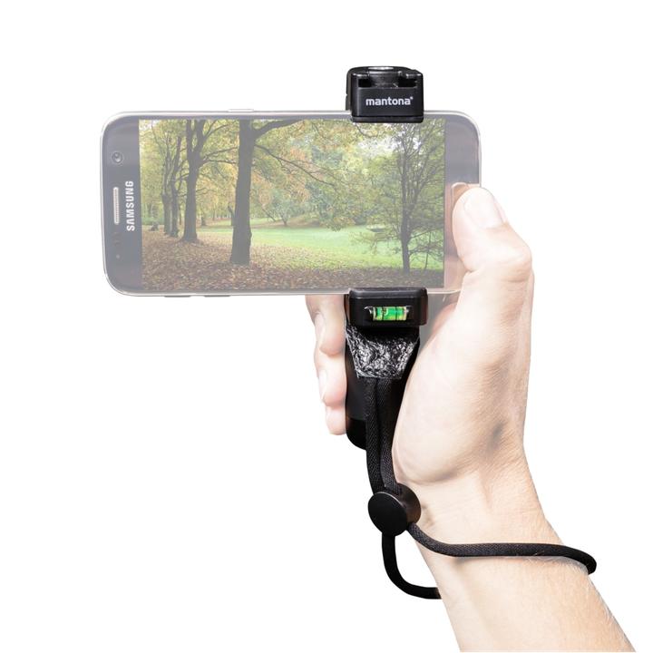 Produktbild mantona Smartphone Halter Movie Maker (Stativ Smartphone Halterung)