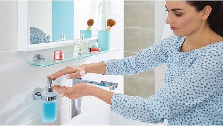 Produktbild tesa SMOOZ Seifenspender inkl. Klebelösung ohne Bohren