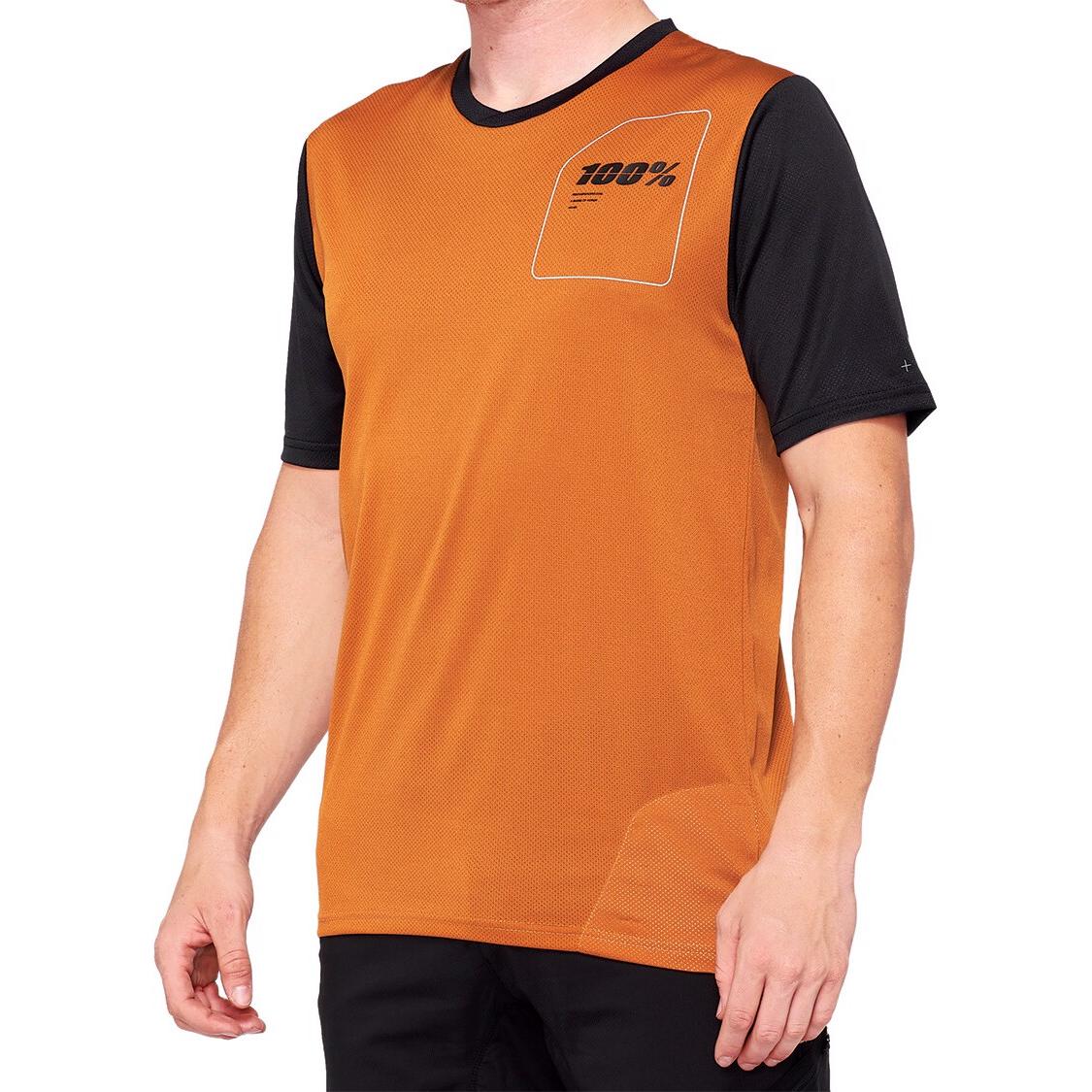 100%, Herren, Velotrikot, Ridecamp (M), Orange, M