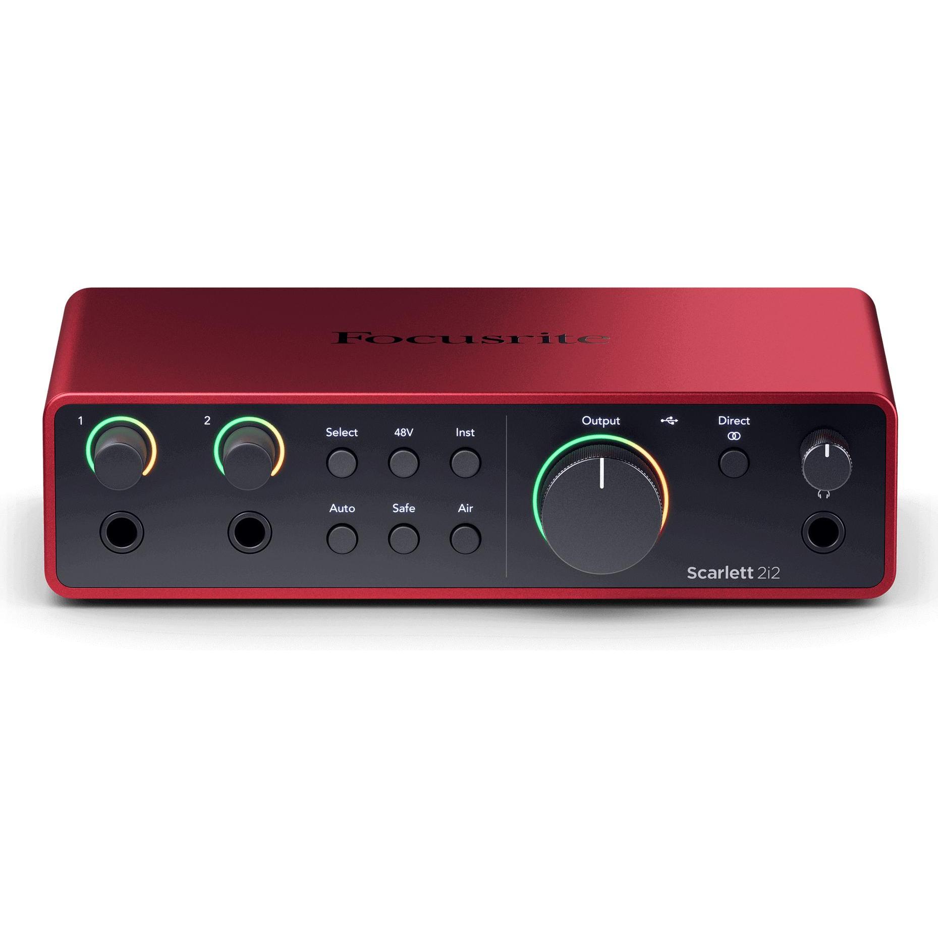 Focusrite Scarlett 2i2 – 4th Generation - buy at Digitec