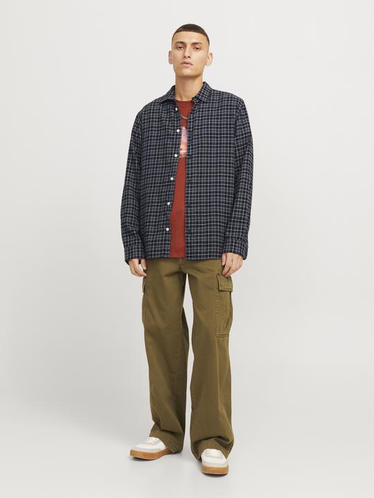 Produktbild Jack & Jones Jorjoshua Flannel Check Shirt Ls Ln (L)