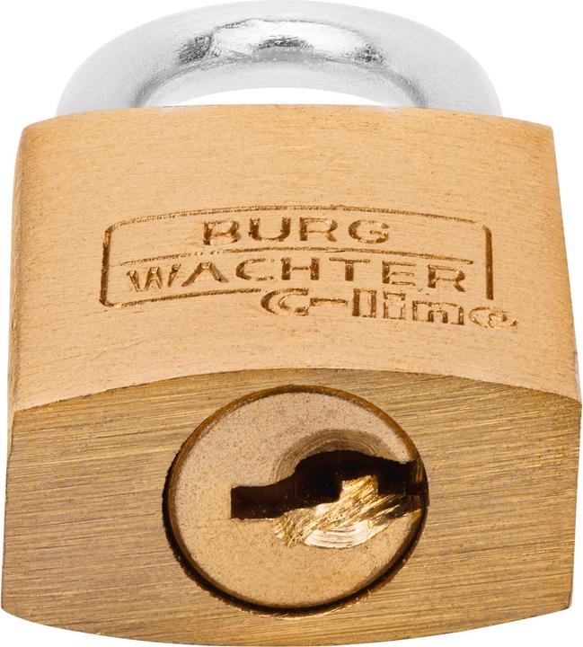 Productafbeelding Burg Wächter Cilinderslot 222 15 Slothuisbreedte 15 mm messing met verschillende sleutels