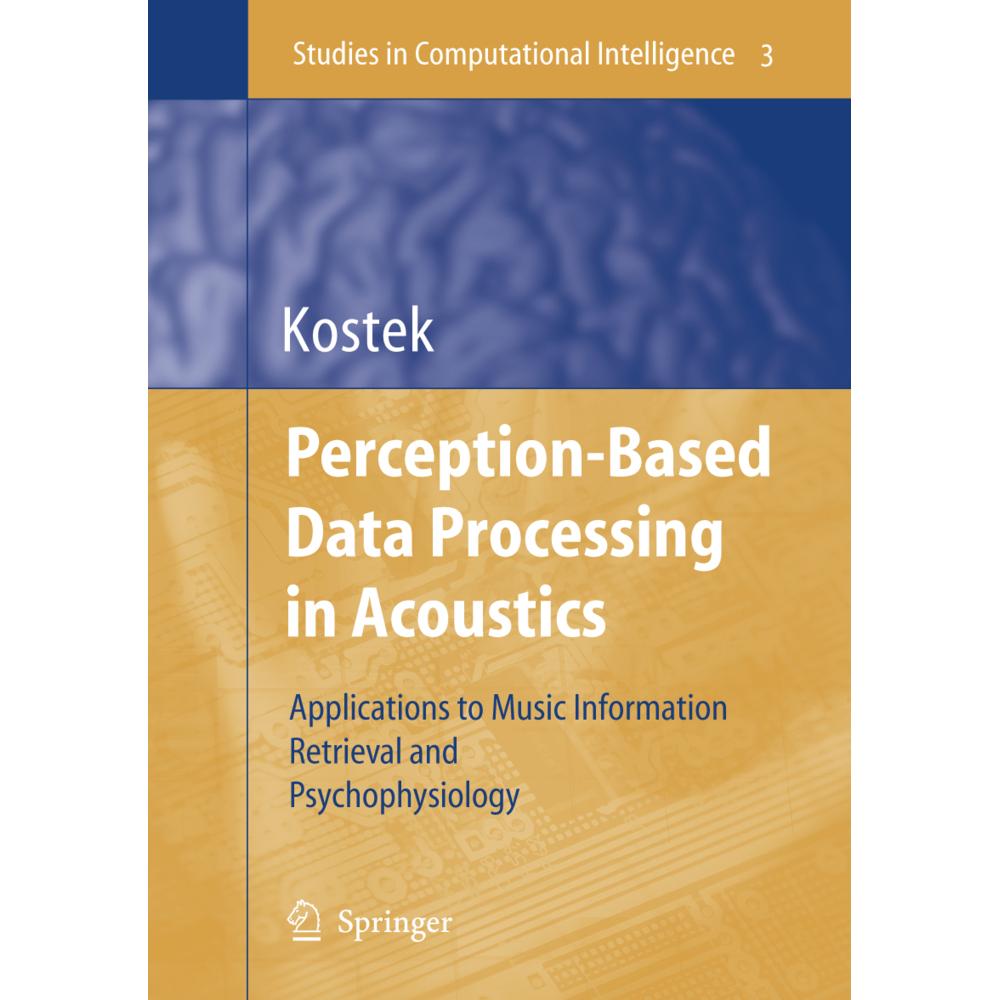 Perception-Based Data Processing in Acoustics, Fachbücher