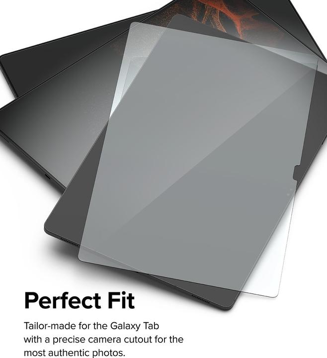 Produktbild Ringke Screen Protector for Galaxy Tab S10 Ultra / S9 Ultra / S8 Ultra SCREEN PROTECTOR TEMPERED GLASS (1 Stk., Samsung Galaxy Tab S10 Ultra, Samsung Galaxy Tab S8 Ultra, Samsung Galaxy Tab S9 Ultra)