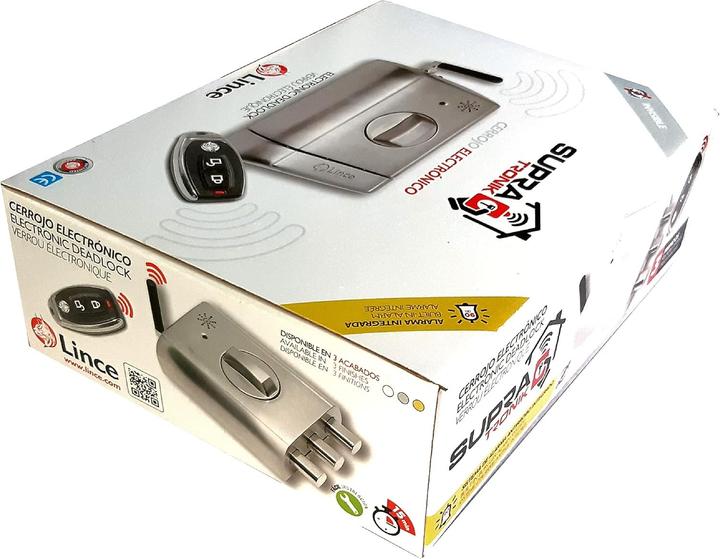 Produktbild Lince Unsichtbares elektronisches Schloss mit Alarm und Batteriesicherheitsmodus