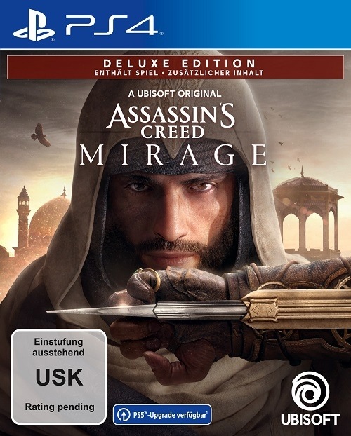 Produktbild Ubisoft Assassins Creed Mirage Deluxe (PS4, DE, FR, IT)