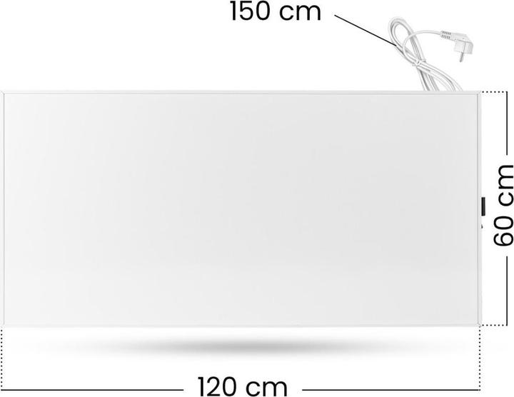 Produktbild Cronos CRP-770TWP INFRAROT-HEIZUNG 770W WEISS (770 W)