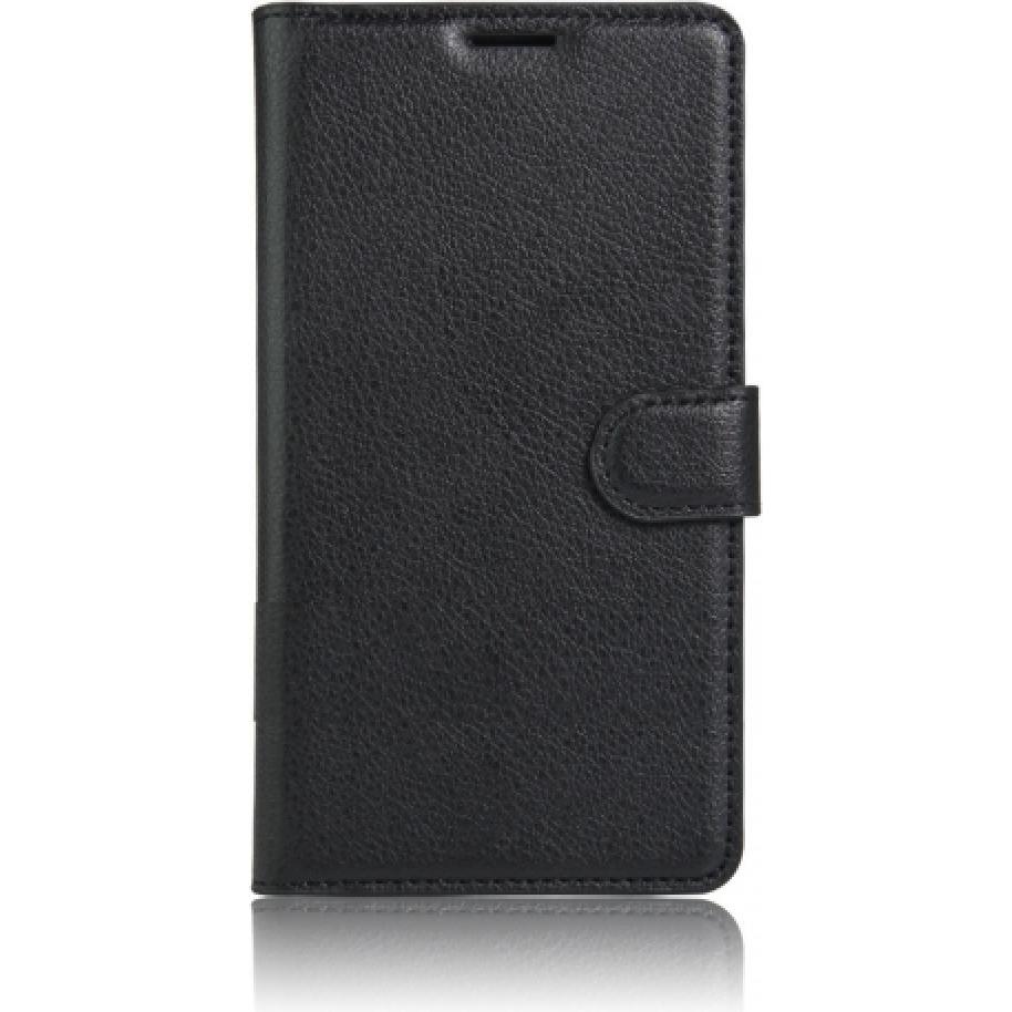 Thumbnail - Screenguard ZTE Axon 7 Mini Leather Guard Lederhülle (ZTE Axon 7 mini), Smartphone Hülle, Schwarz