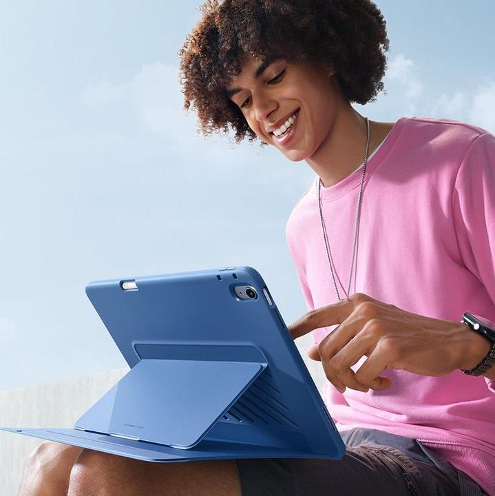 Produktbild ESR - Flip Hybrid (with Pencil Holder) - iPad 10 (2022) 10.9 / 11 (2025) - Blue (Ipad 10)