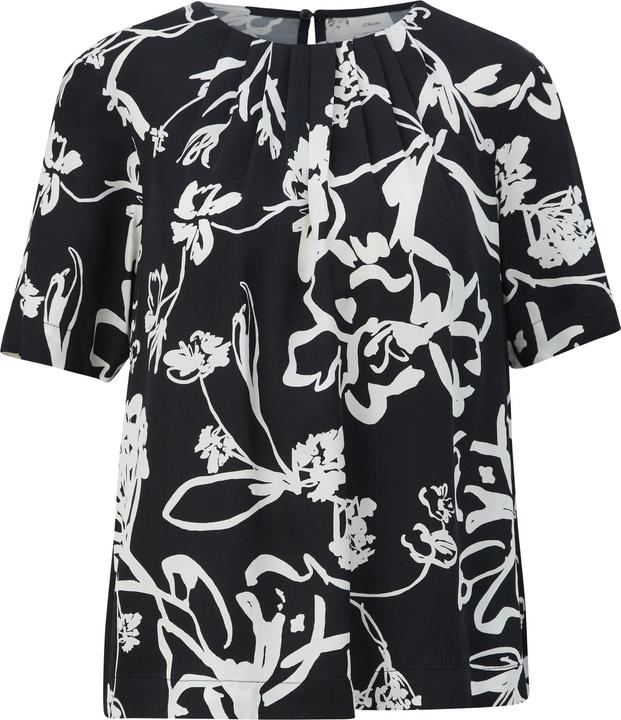 Immagine prodotto s.Oliver Bluse Bluse mit Rundhalsausschnitt (34)