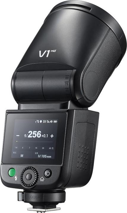 Produktbild Godox V1mid N - Round head flash with battery for Nikon (Aufsteckblitz, Nikon)
