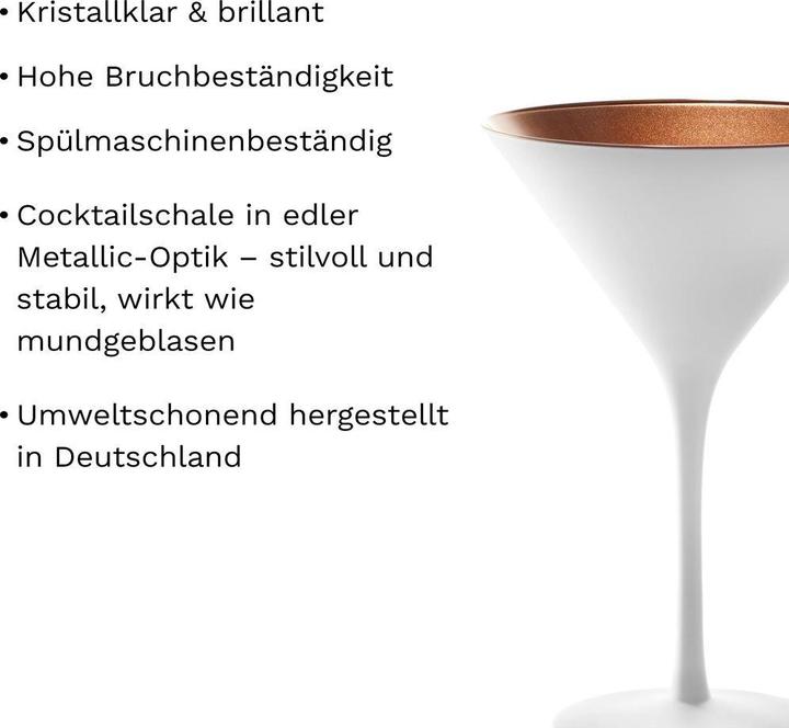 Actual product image Stölzle Olympic Cocktail Bowl (2.40 dl, 1x, Martini glasses)