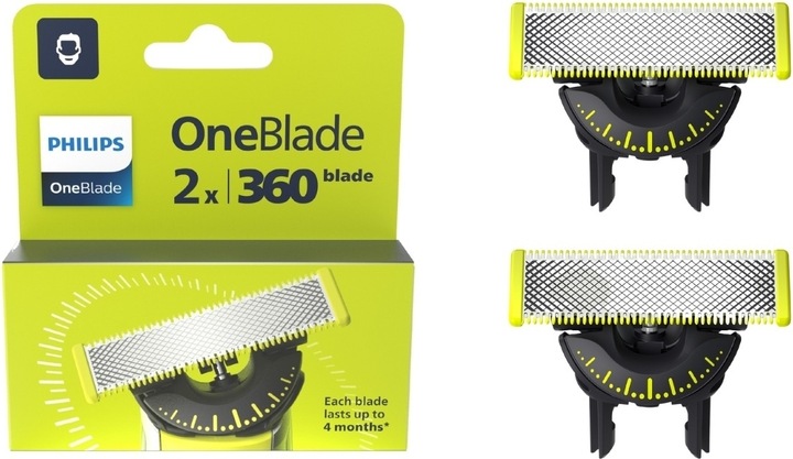 Produktbild Philips OneBlade Klinge 360 (2 x)