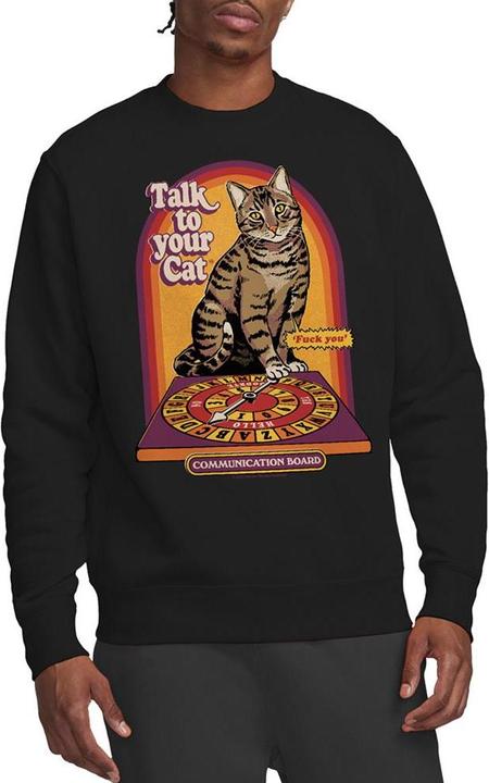 Produktbild Steven Rhodes Talk To Your Cat Sweatshirt (L)