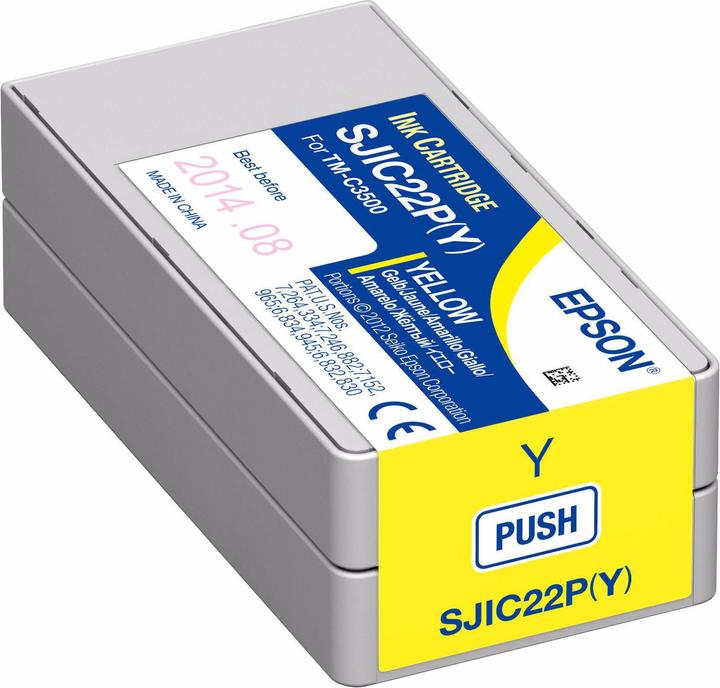Actual product image Epson TM-C3500 (Y)