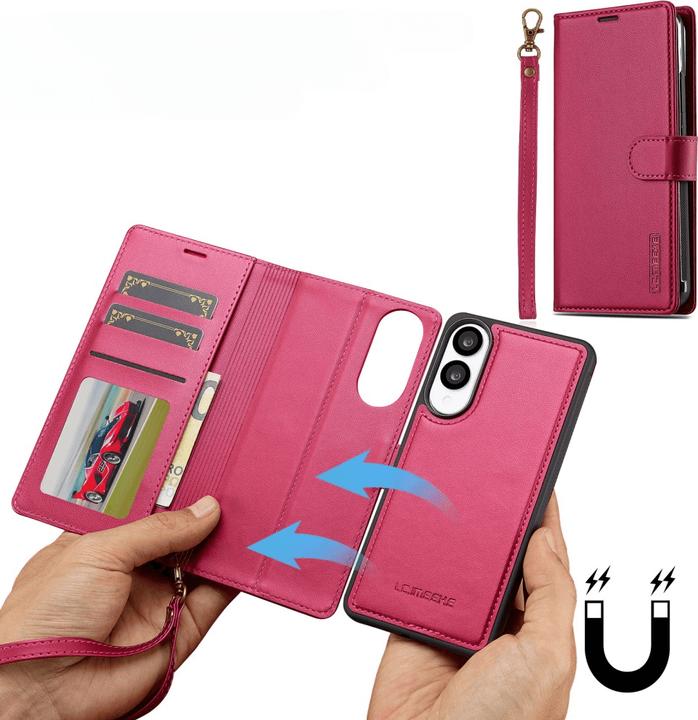 Produktbild LC.Imeeke Galaxy S25 Edge - L2 Serie Brieftasche und Hülle (Samsung Galaxy S25 Edge)