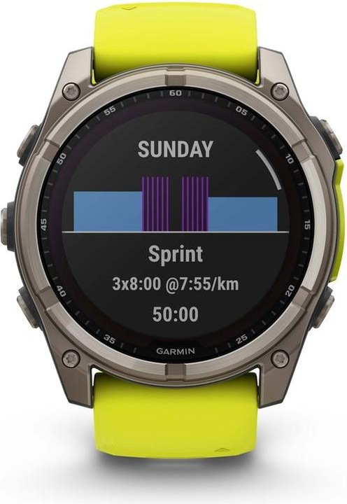 Produktbild Garmin Fenix 8 Solar Sapphire Titan (51 mm)