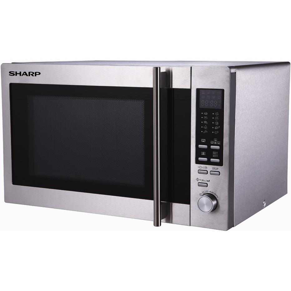Sharp R92STW Kombi, Mikrowelle, Silber