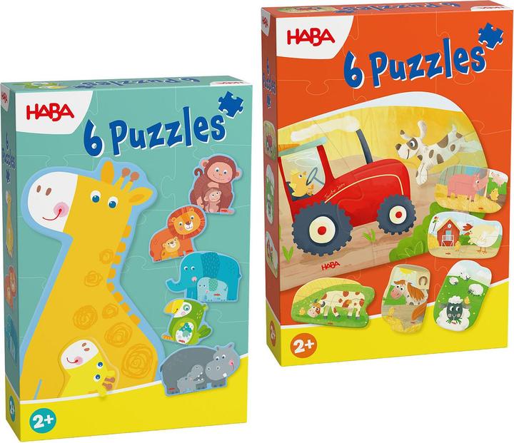 Produktbild Haba Steckpuzzle Meine ersten Puzzle