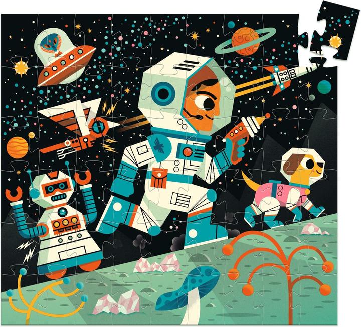 Image du produit Djeco Puzzle Station spatiale 54 pièces (54 pièces)