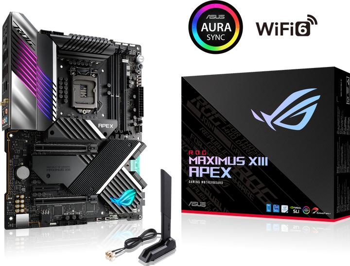 Actual product image ASUS ROG Maximus XIII Apex (LGA 1200, Intel Z590, ATX)