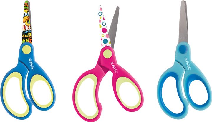 Produktbild Herlitz Bastelschere Design, rund, L„nge: 132 mm (13.20 cm)