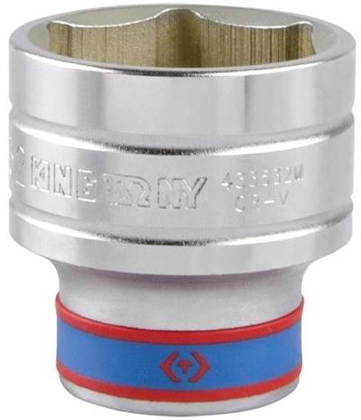 Produktbild King tony 433519M Stecknuss, metrisch, 1/2 Zoll, Standard, 19 mm (19 mm)