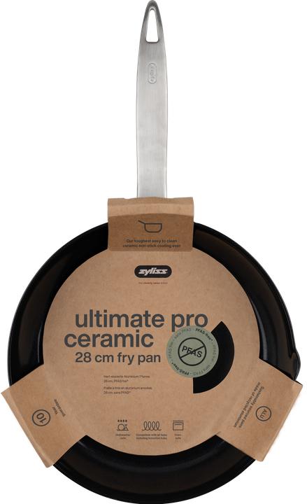 Productafbeelding Zyliss Ultimate Pro Hart-eloxierte Aluminium-Pfanne (Koekenpan, Aluminium, Keramiek, 28 x 6.70 cm)