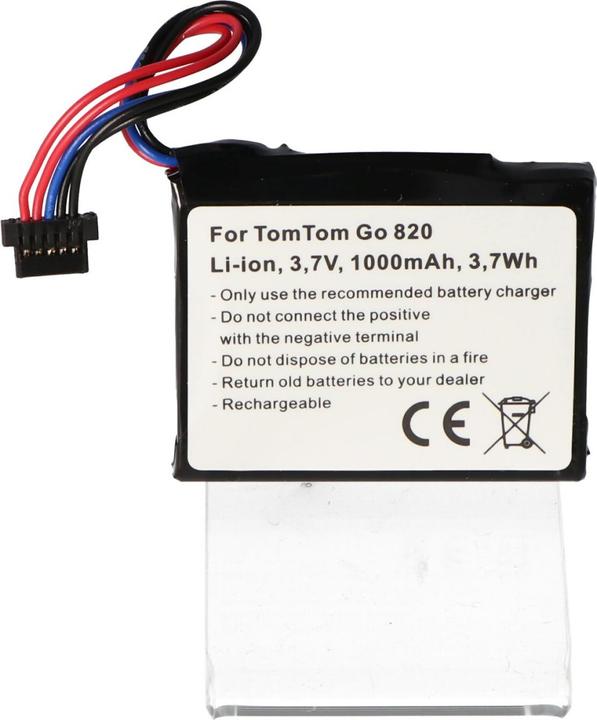 Immagine prodotto TomTom Akku G0 825, Go 820, Go Live 820, Go Live 825 Akku AHL03711022, AHL03711023, VF6M