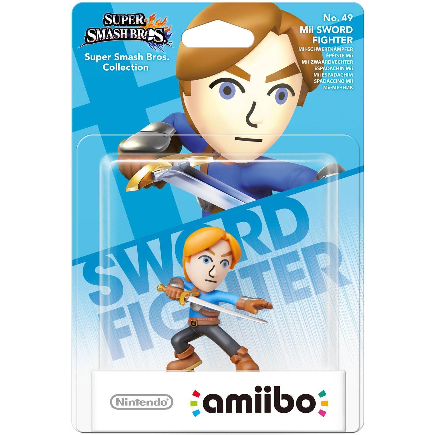 Nintendo Amiibo Smash MII Swordsman (3DS, 3DS XL, Wii U), Altri accessori gaming, Multicolore