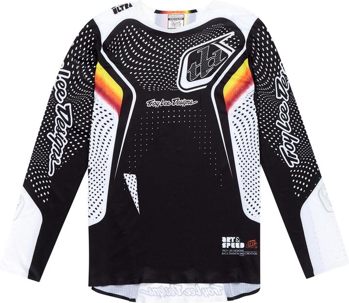 Produktbild Troy Lee Designs Sprint Ultra Jersey, Optic, black, S (S)