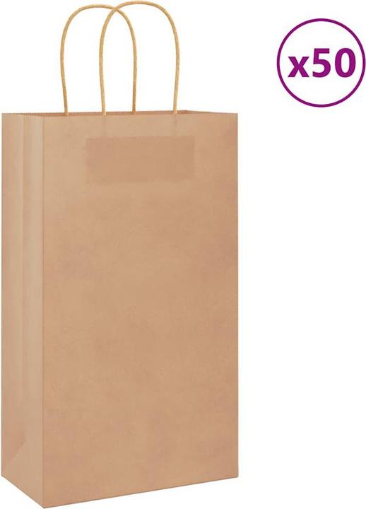 Image du produit vidaXL Papiertragetasche (50x)