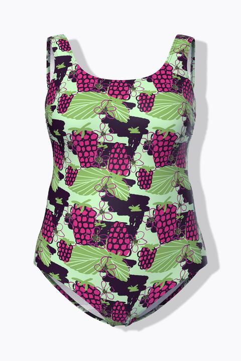 Actual product image Ulla Popken Raspberry Swimsuit (60)