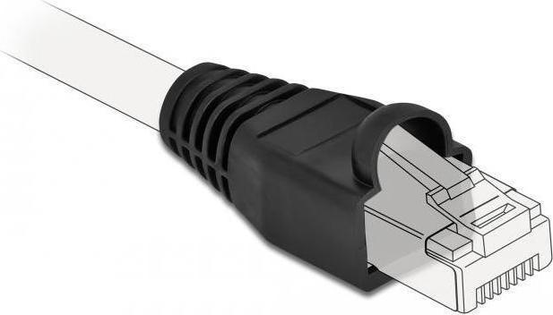 Produktbild Delock Knickschutztülle für RJ45 Stecker schwarz 20 Stück