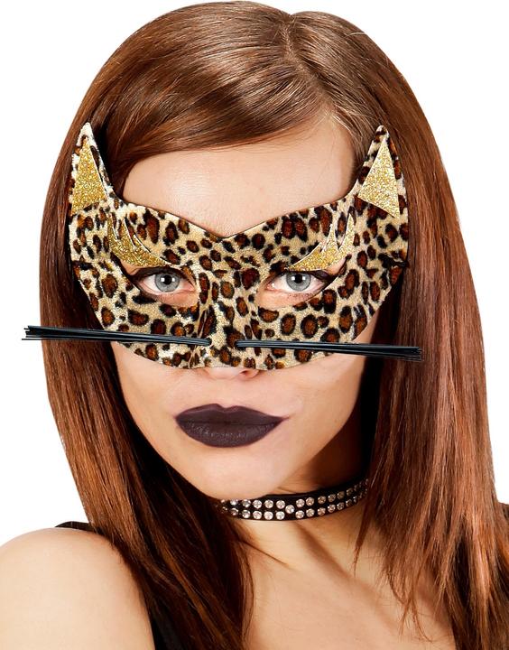 Produktbild Widmann Leopard Augenmaske, Samt