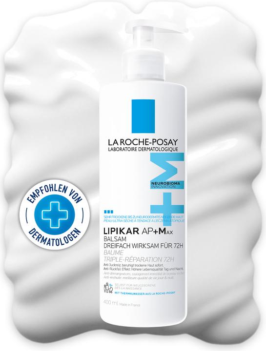 Produktbild La Roche Posay Lipikar Balsam AP+Max (Körperlotion, 400 ml)