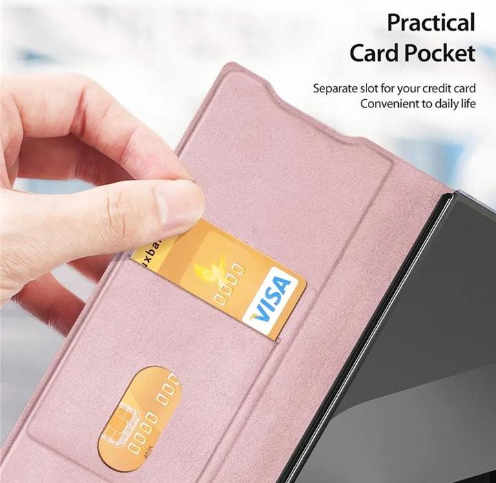 Image du produit Dux Ducis Samsung Galaxy Z Fold 7 - Ducis Bril Series mit Stifthalter, pink (Samsung Galaxy Z Fold7)