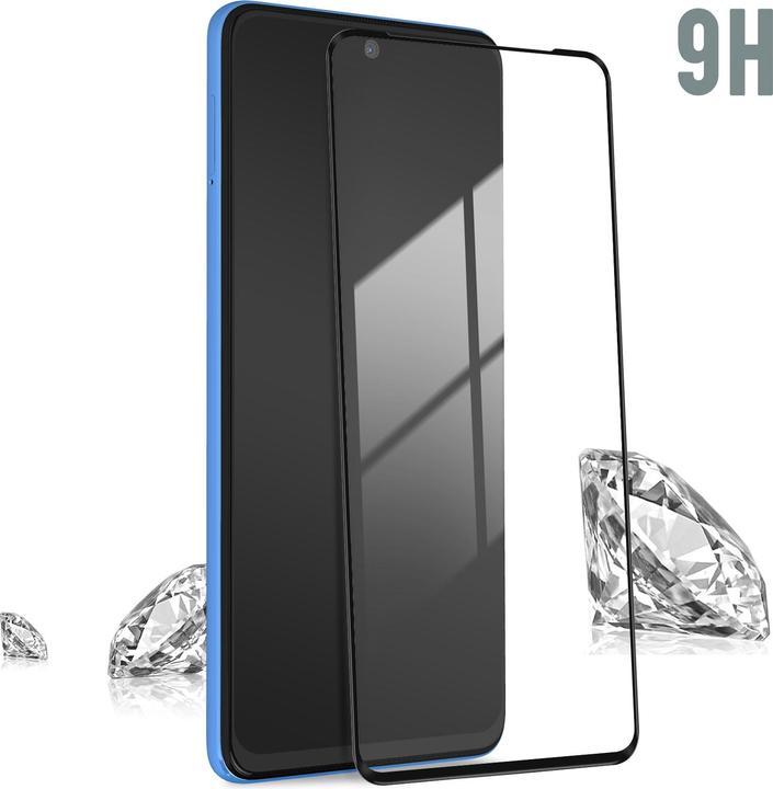 Actual product image Avizar Ceramic glass with black rim (1 pcs., Xiaomi Redmi Note 11S 5G)