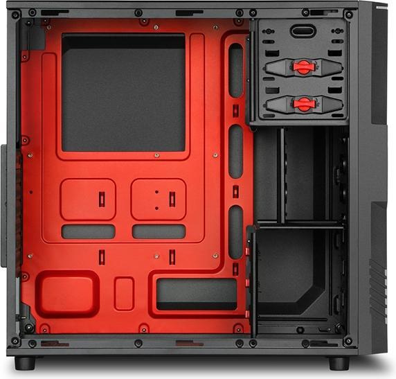 Produktbild Sharkoon T3-W red (ATX)